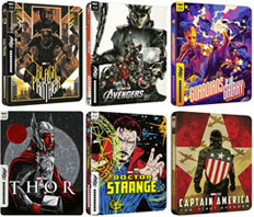 0 steelbook marvel 4k
