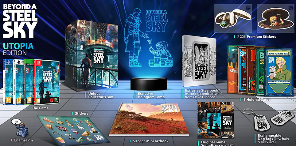 Coffret collector Beyond Steel PS5 PS4 nintendo