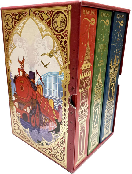 Coffret livre Harry Potter illustre minalima edition illustrees collector