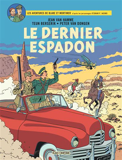 Le dernier espadon nouvelle BD blake mortimer t28 achat precommande