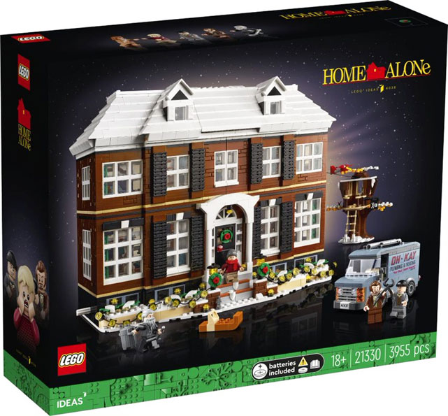 Lego 21330 collection film mamam jai rate lavion home alone