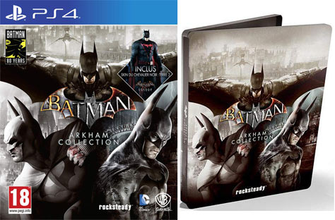 jeux video steelbook edition dc