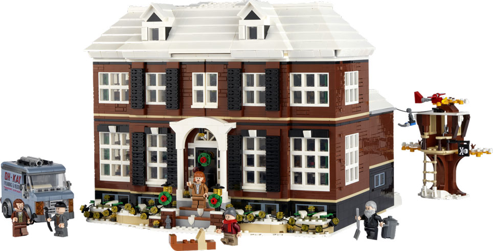 maison lego maman jai rate avion home alone christmas noel 2021