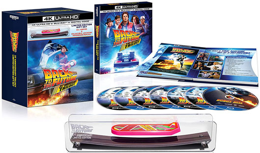 retour futur trilogie 4k