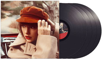 0 taylor swift red vinyl lp 4lp cd