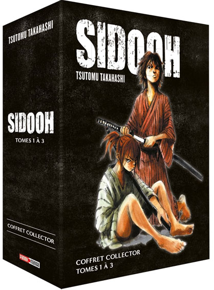 Coffret Collector manga sidooh tome 01 03