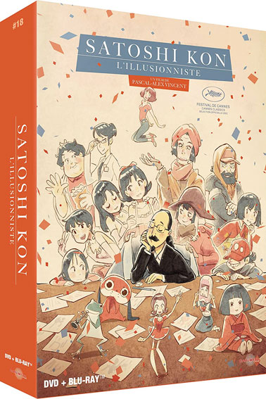 Satoshi kon illusionniste bluray dvd coffret collector edition limitee