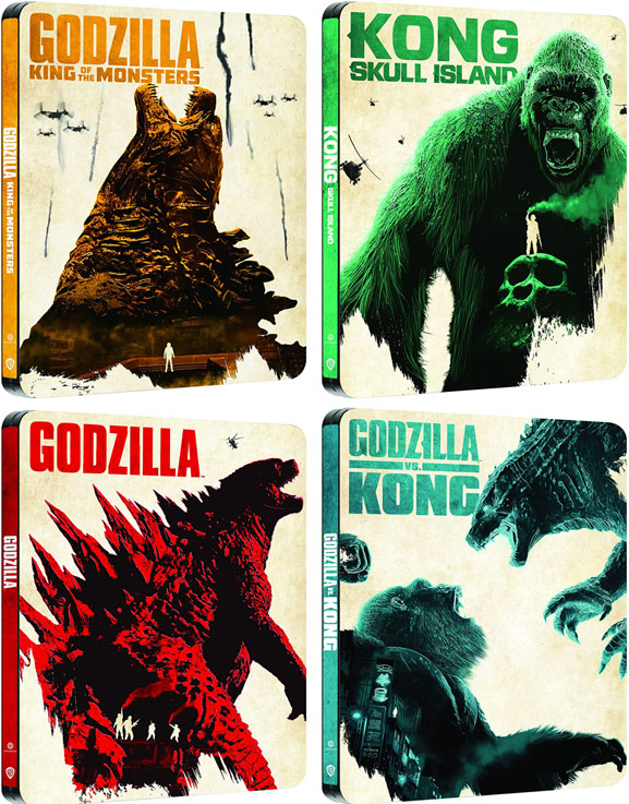 coffret bluray 4k kong godzilla edition limitee steelbook
