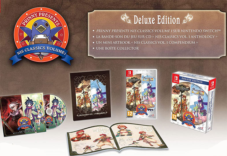 coffret prinny presents NIS Classics nintendo switch 2021