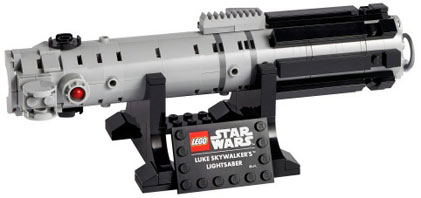 lego sabre laser luke skywaler 75313