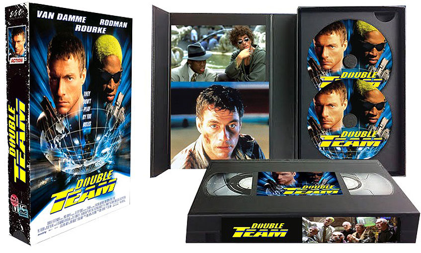 double team edition collector limitee bluray dvd van damme