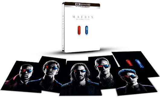 steelbook collector matrix 4 resurrections