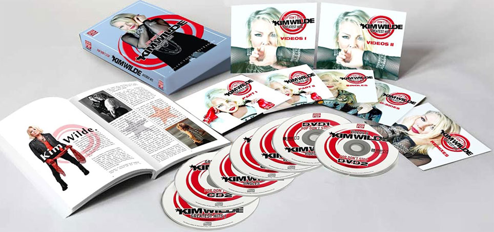 Coffret kim wild cd dvd greatest hits