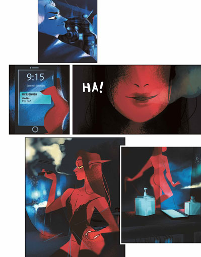 lore olympus webtoon