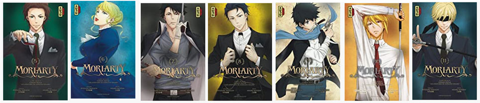 manga moriarty achat precommande