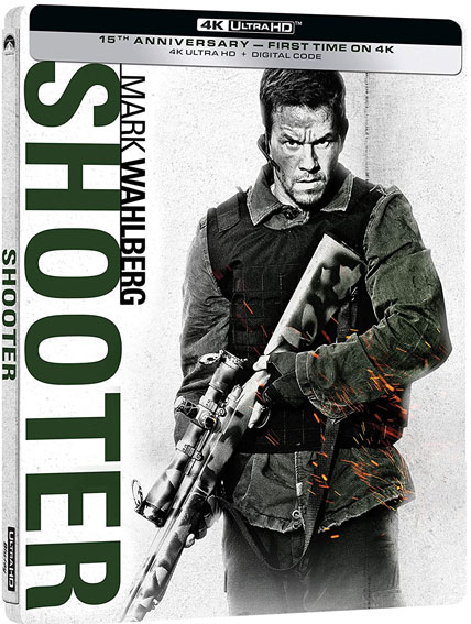 shooter steelbook Blu ray 4K Ultra HD uhd fuqua