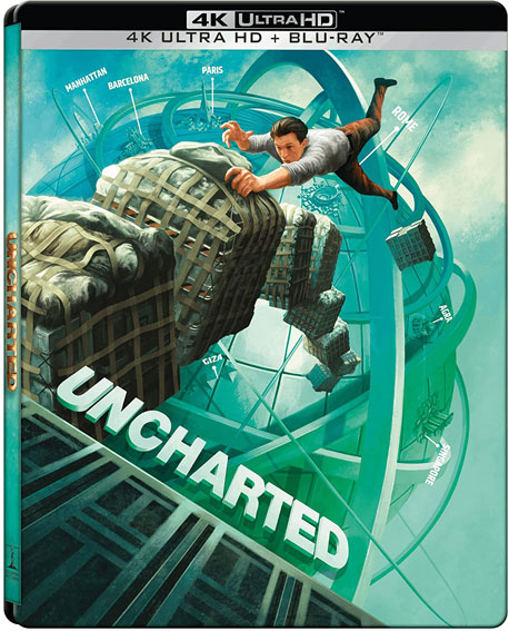uncharted bluray 4k ultra hd steelbook collector achat precommande