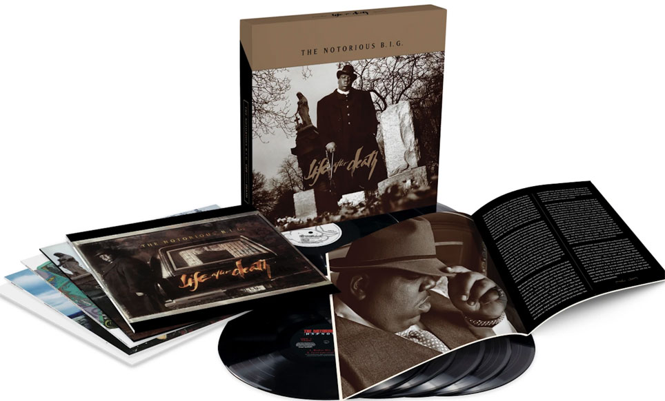 Notorious big coffret box collector 25th anniversary vinyl lp life after death