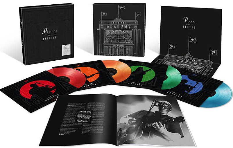 Pixies coffret box collector live Brixton 4LP Vinyl