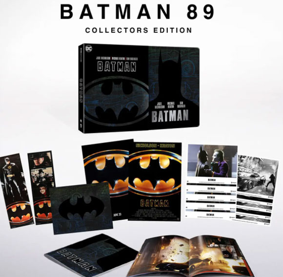 coffret collector batman 1989 edition ultimate steelbook 4k