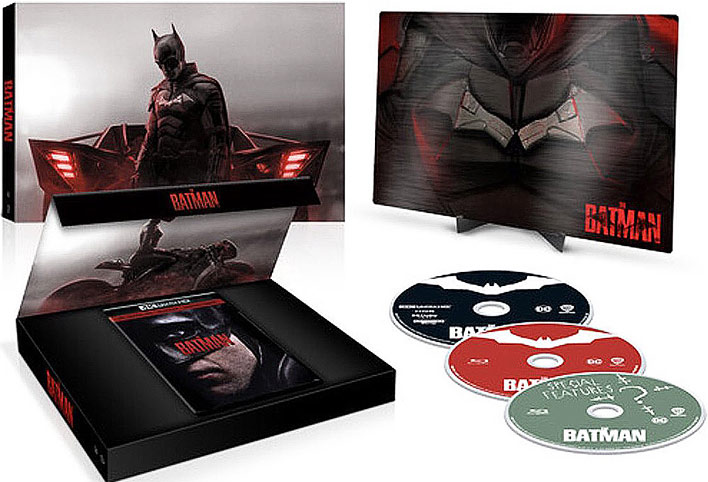 coffret fnac metal the batman bluray 4k
