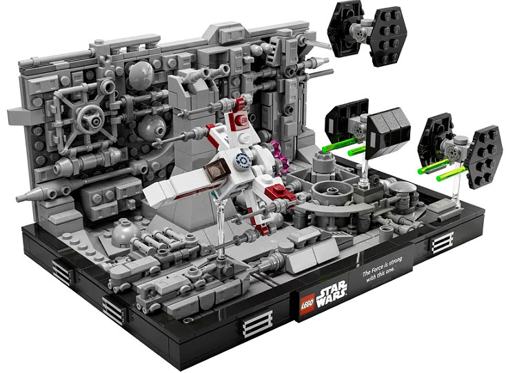 lego star wars poursuite etoile de la mort luke