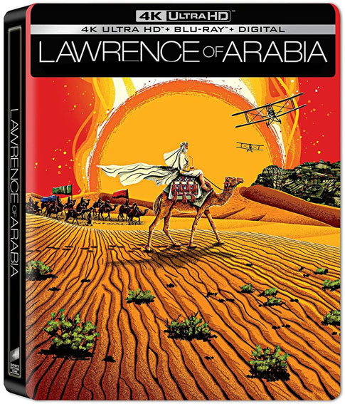 Lawrence Arabie edition steelbook collector blu ray 4K ultra HD