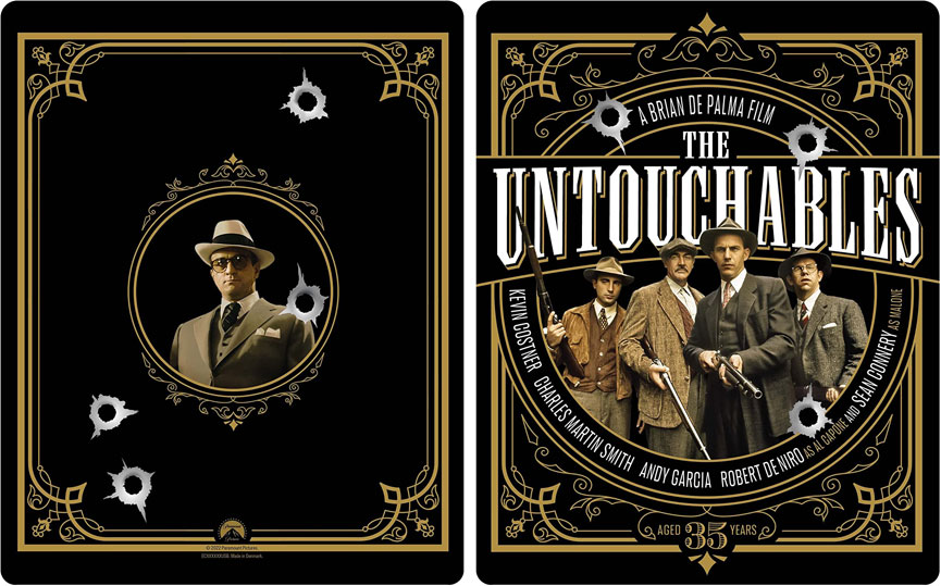 Les incorruptibles steelbook bluray 4k ultra HD uhd collector