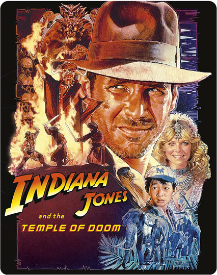 Steeelbook indiana jones temple maudit bluray 4k ultra hd