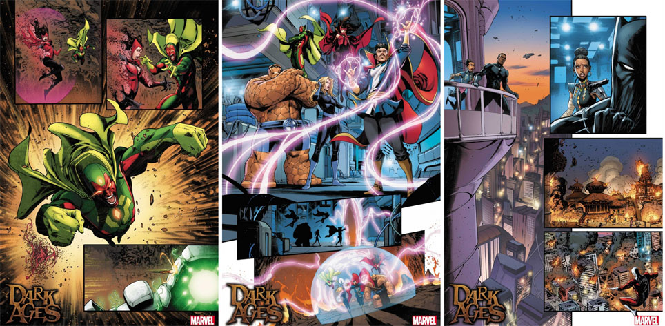 marvel comic dark ages couverture edition collector limitee fr france
