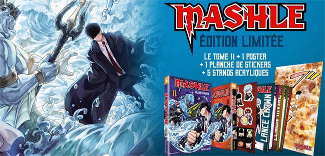 mashle tome 11 collector