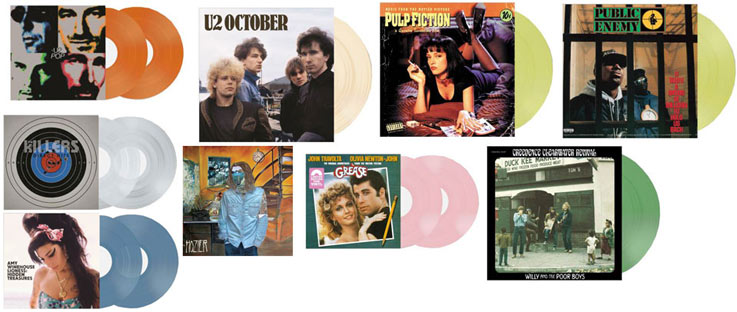 vinyle colored limited deluxe edition