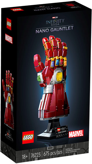 Lego Marvel Nano Gant 76223 Nano Gauntlet