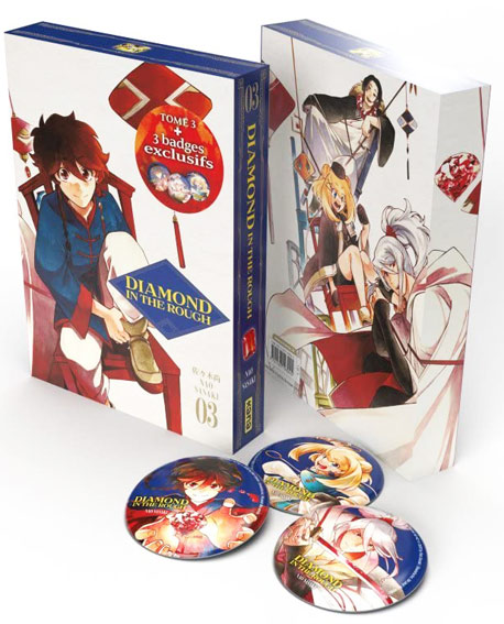 Diamond in the rough coffret collector manga