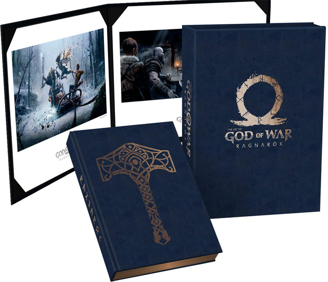 Edition deluxe artbook god of war ragnarok