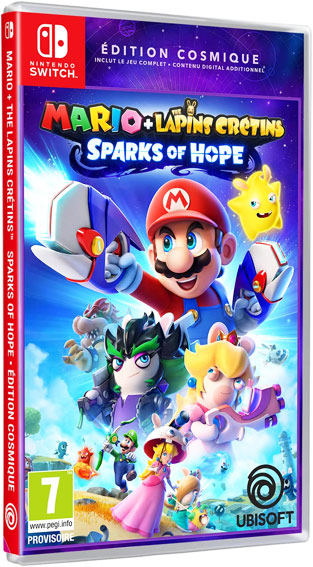 Mario lapins cretins sparks of hope edition steelbook nintendo switch 2022