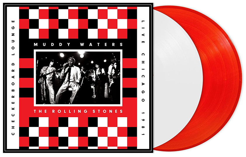 Rolling stones muddy waters live at checkerboard lounge 1981 vinyl lp edition