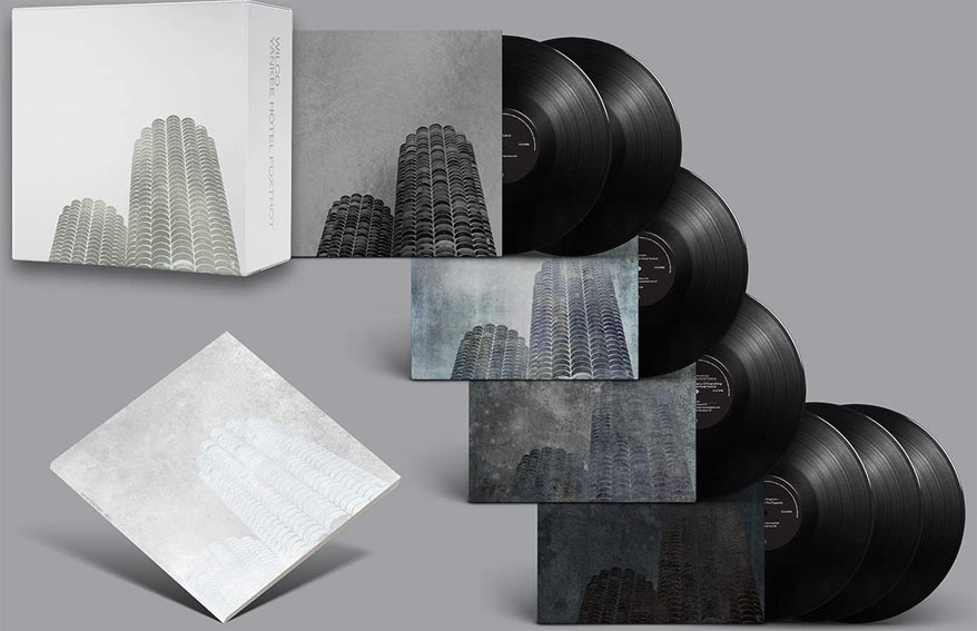 Wilco coffret 7 vinyle lp edition collector deluxe 20th anniversary hotel foxtrot