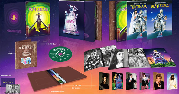coffret collector 4k film tim burton