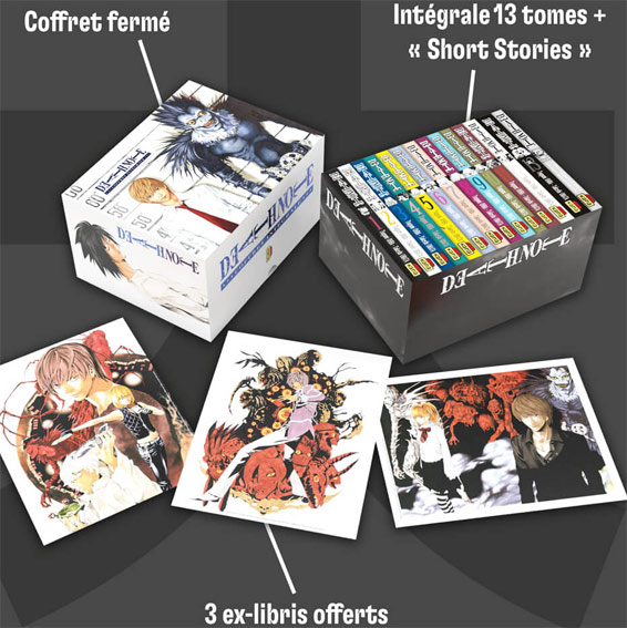 death note coffret integrale manga edition kana 2023 achat precommande