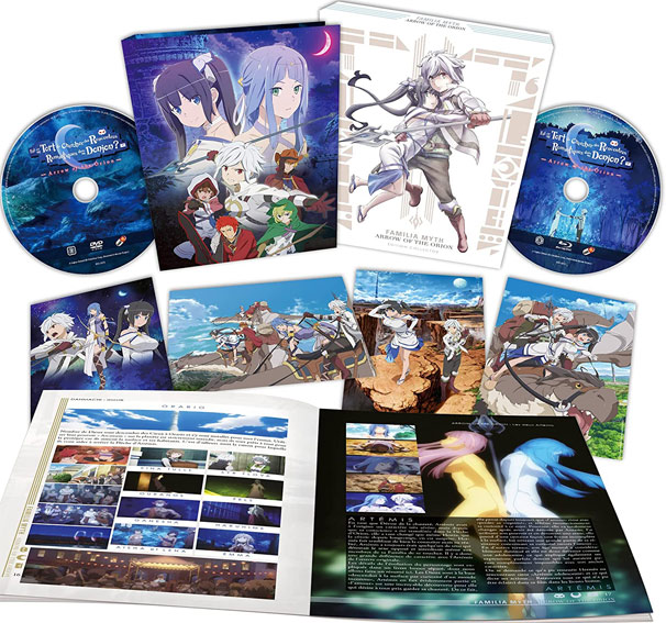 DanMachi Familia Myth Arrow of The Orion coffret collector edition limitee