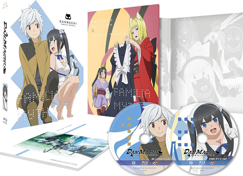 Danmachi familia myth saison 2 coffret collector bluray dvd
