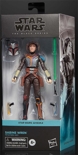 Figurine black series star wars ashoka sabine wren
