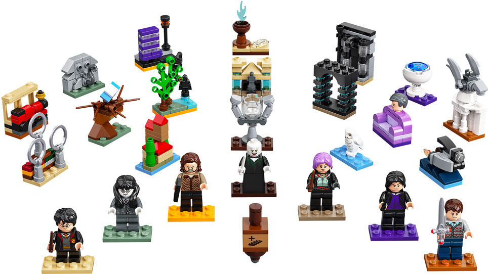 detail figurine calendrier avent lego Harry Potter