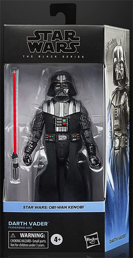 figurines star wars obi wan dark vador black series