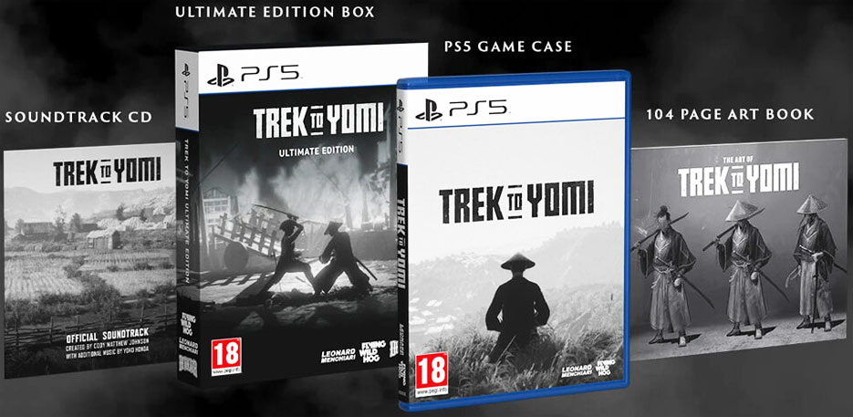 trek to yumi ps5 ps4 coffret collector edition limitee artbook steelbook