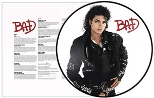 0 BAD MICHAEL JACKSON vinyle