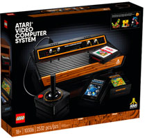0 console jeu lego retro gaming atari