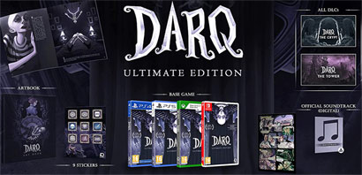 0 darq jeu video ps5 ps4 xbo nintendo steelbook artbook