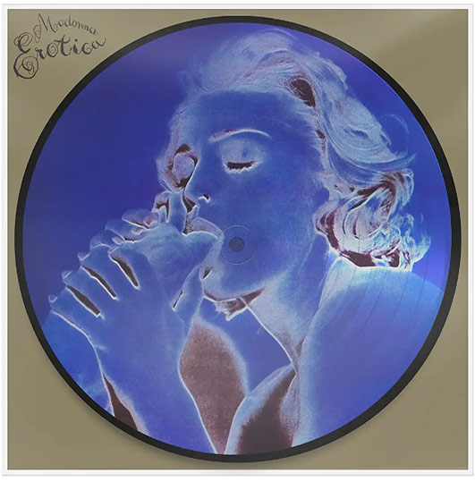 Madonna erotica edition limitee 30th anniversary vinyl picture disc